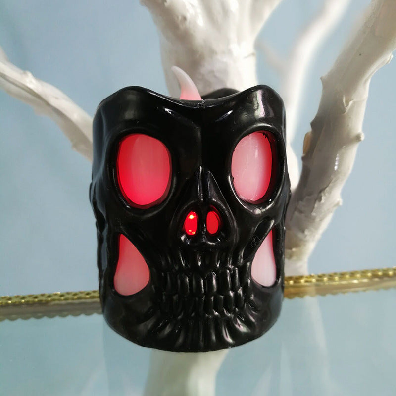 Wholesale Halloween Pumpkin Lantern Decoration LED Electronic Plastic Candle